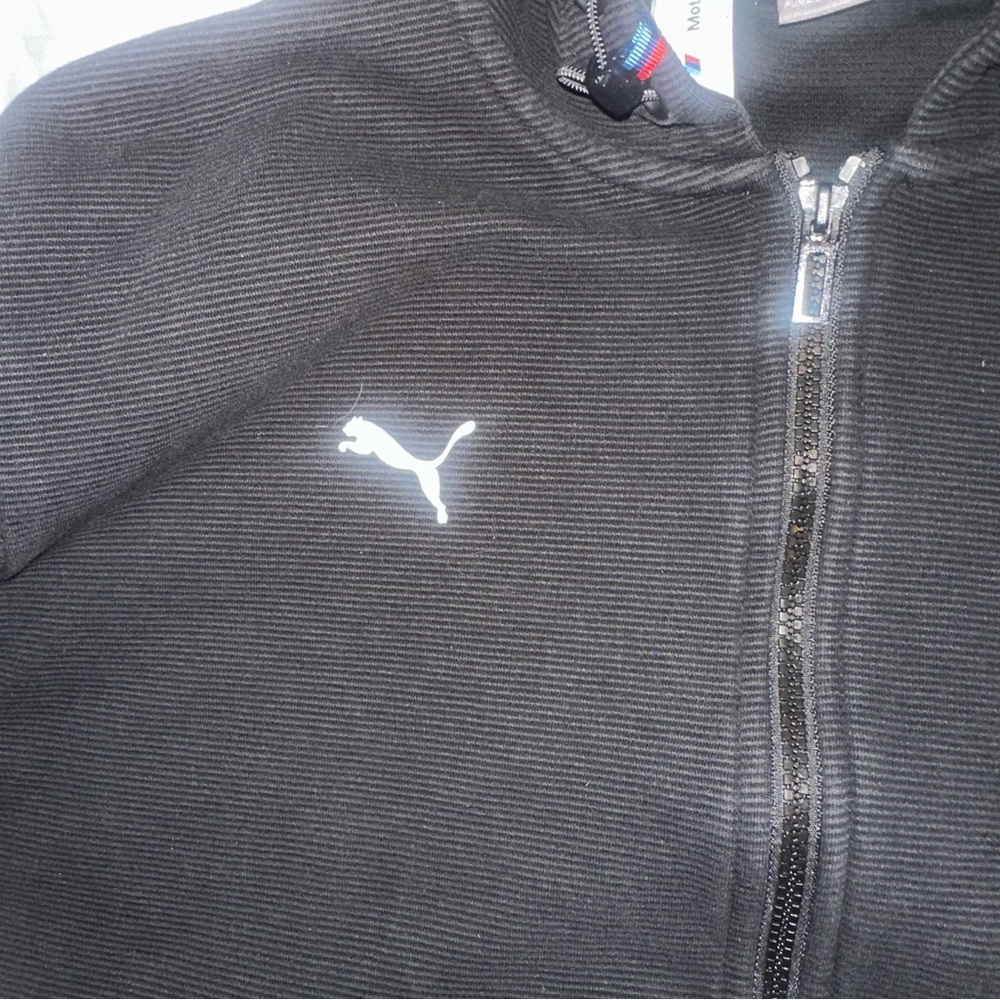 Puma Black Performance Jacket With Bmw Emblem - image 4